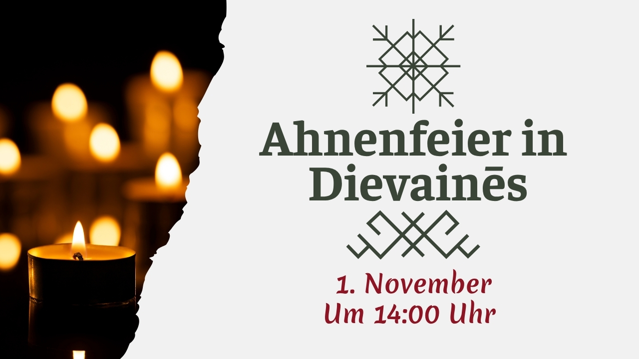 Ahnenverehrung – Dievainēs, Veļu laiks