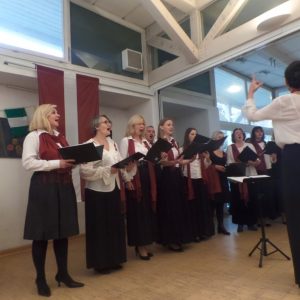 Latvijas 98.dzimšanas dienas svinības Grācā
