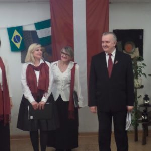 Feierlichkeiten zum 98. Geburtstag Lettlands